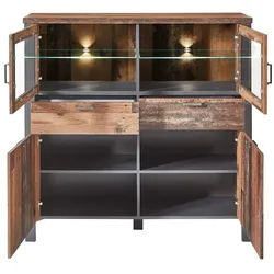 Innostyle, Kommode + Sideboard, Cardiff (134 x 40 x 129 cm)