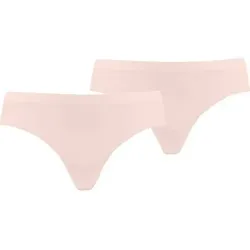 PUMA Damen Bikinihose WOMEN SEAMLESS STRING 2P HANG, Größe S in Pink Pink
