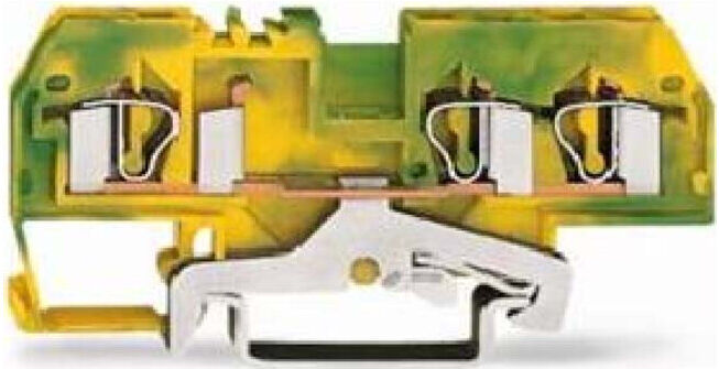 WAGO GmbH& Co. KG Bornier de terre vert/jaune 0,08-4 mm² 281-687 (281-687)