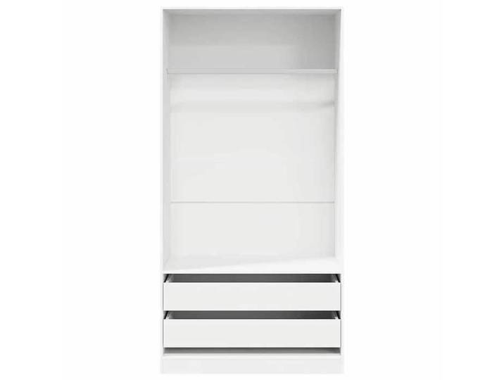 Magnifique Garde-robe Blanc 100x50x200 cm Bois d'ingénierie - design polyvalent - pour maison - Blanc 65 kg 2026_219895