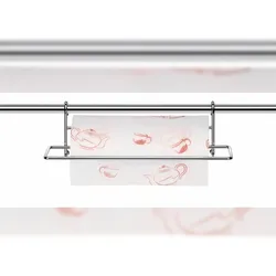 Tescoma Küchenrollenhalter Rollenhalter Wandrollenhalter Papierrollenhalter Wand