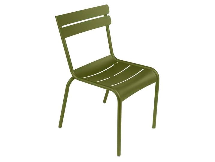 Gartenstuhl, Stahl, Pesto, 49×57×88 cm, Stapelbar, Modern, Fermob Luxembourg