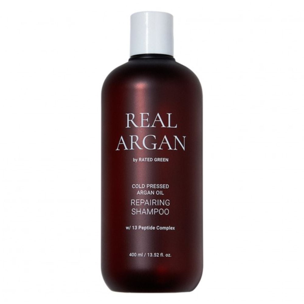 Rated Green Real Argan Repairing Shampoo - for All Hair Types 400mL