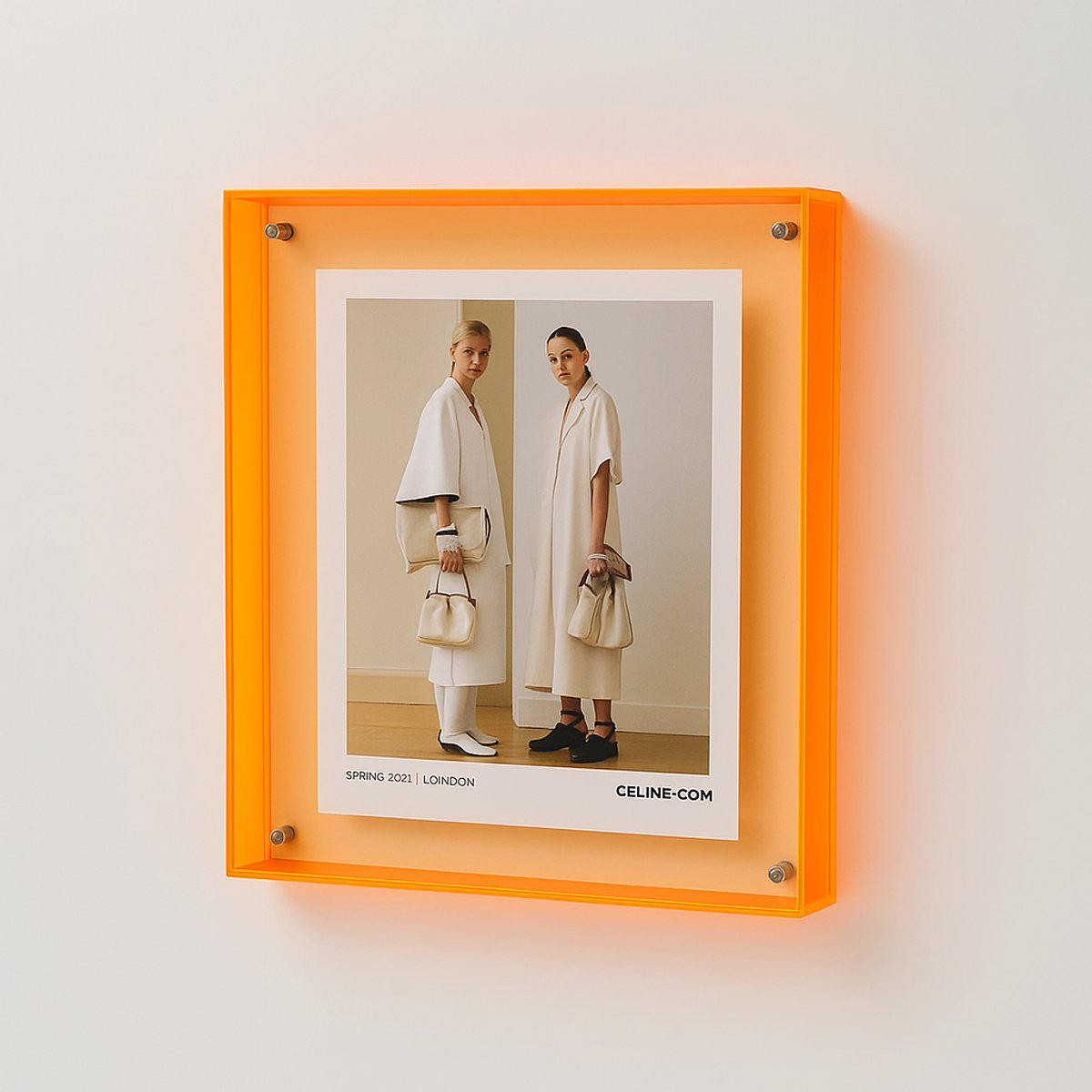 Mister GoGo Fotolijst Oranje 25 x 25 cm