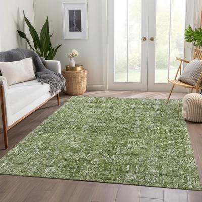 Addison Rugs Machine Washable Indoor/ Outdoor Chantille Vintage Traditional Rug