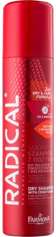 Farmona Radical Hair Loss shampoing et après-shampoing sec en 1 pour les cheveux abîmés qui ont tendance à tomber 180 ml