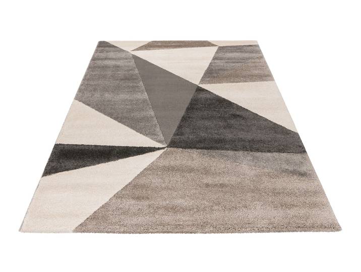 Teppich OBSESSION My Canyon 974 , grau, B:240cm H:20mm L:330cm, Polypropylen, Teppiche, Teppich, modernes 3D-Design, weiche Qualität, Wohnzimmer