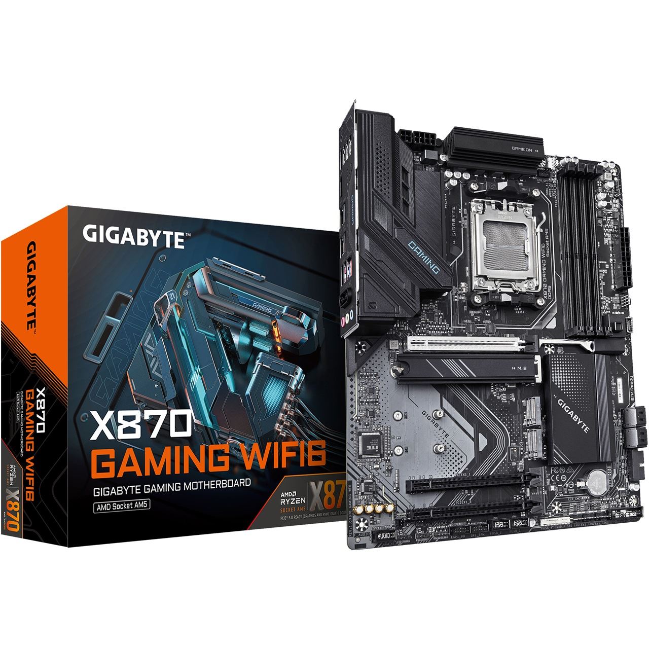 Gigabyte Gaming WIFI6 AMD X870 So.AM5 DDR5 ATX Retail