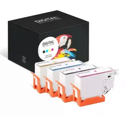 6 Digital Revolution Tinten ersetzt Epson C13T379840 378XL Multipack KCMY LC LM
