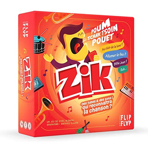 Blackrock Games ZIK Nieuwe editie Gezelschapsspel voor vanaf 10 jaar