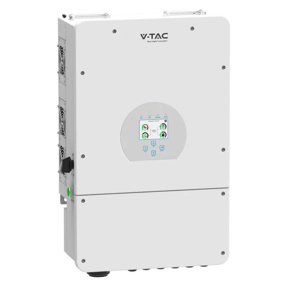 V-Tac SUN8KSG01LP1EU EinphasenHybridPhotovoltaikWechselrichter 8 kW (11803)