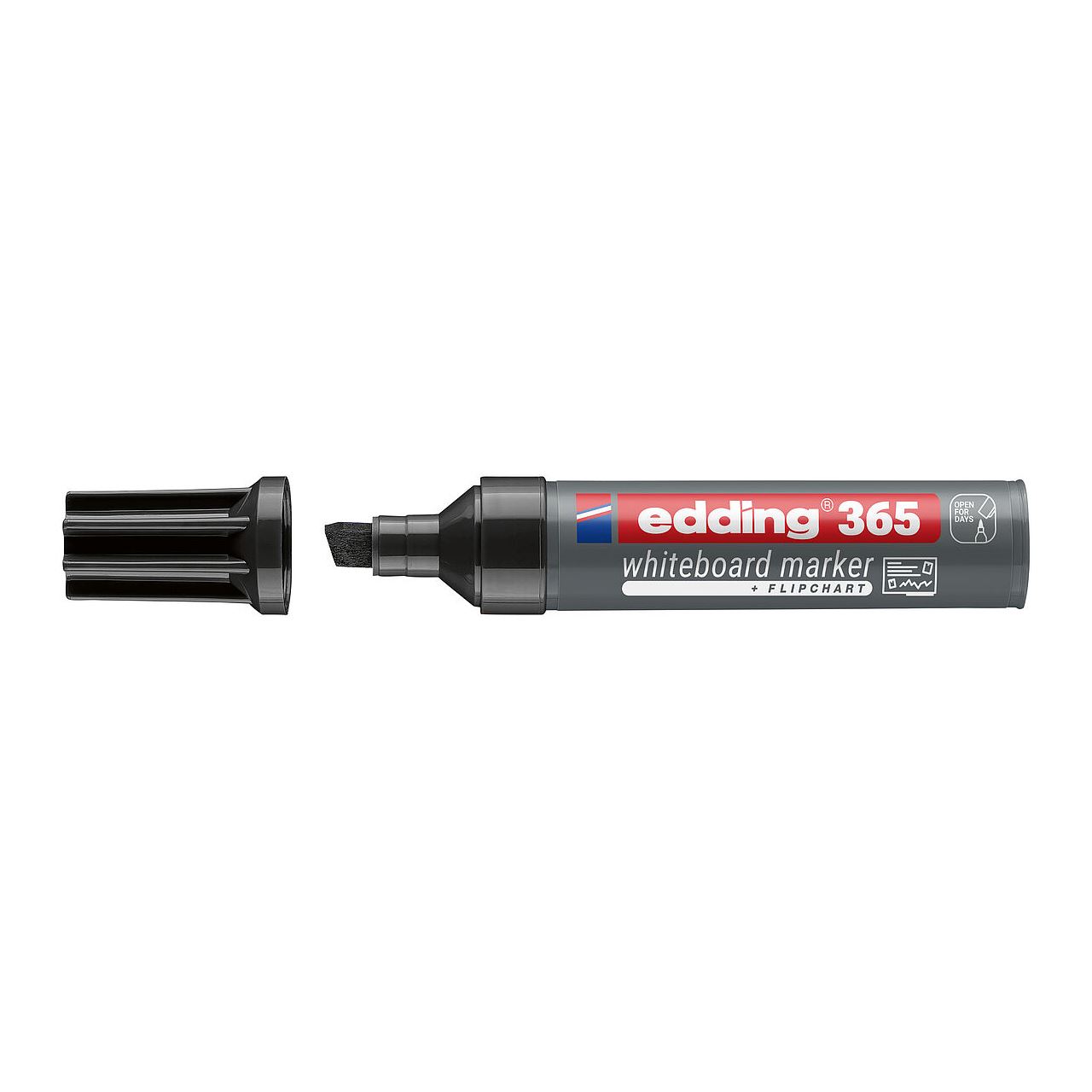 edding 365 Whiteboard-Marker schwarz 2,0 - 7,0 mm, 1 St.