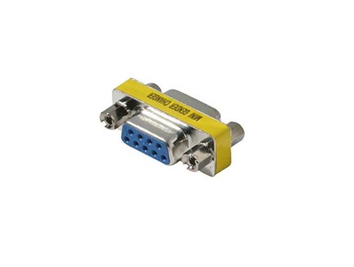 Serieel RS232 koppelstuk 9-pins SUB-D (v) - 9-pins SUB-D (v)