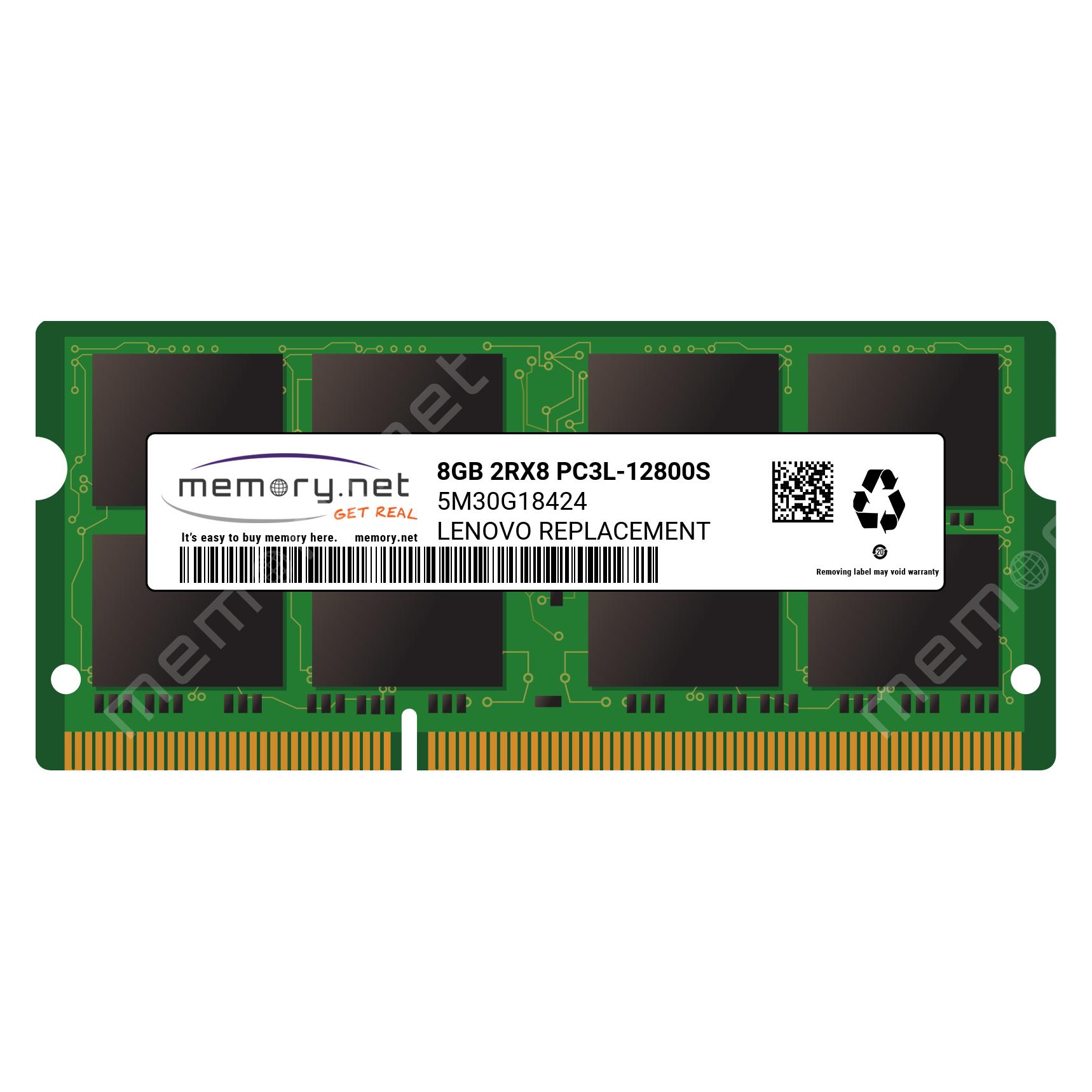 Lenovo Memory DDR3L 8GB (1 x 8GB, DDR3-RAM, SO-DIMM) (5M30G18424)