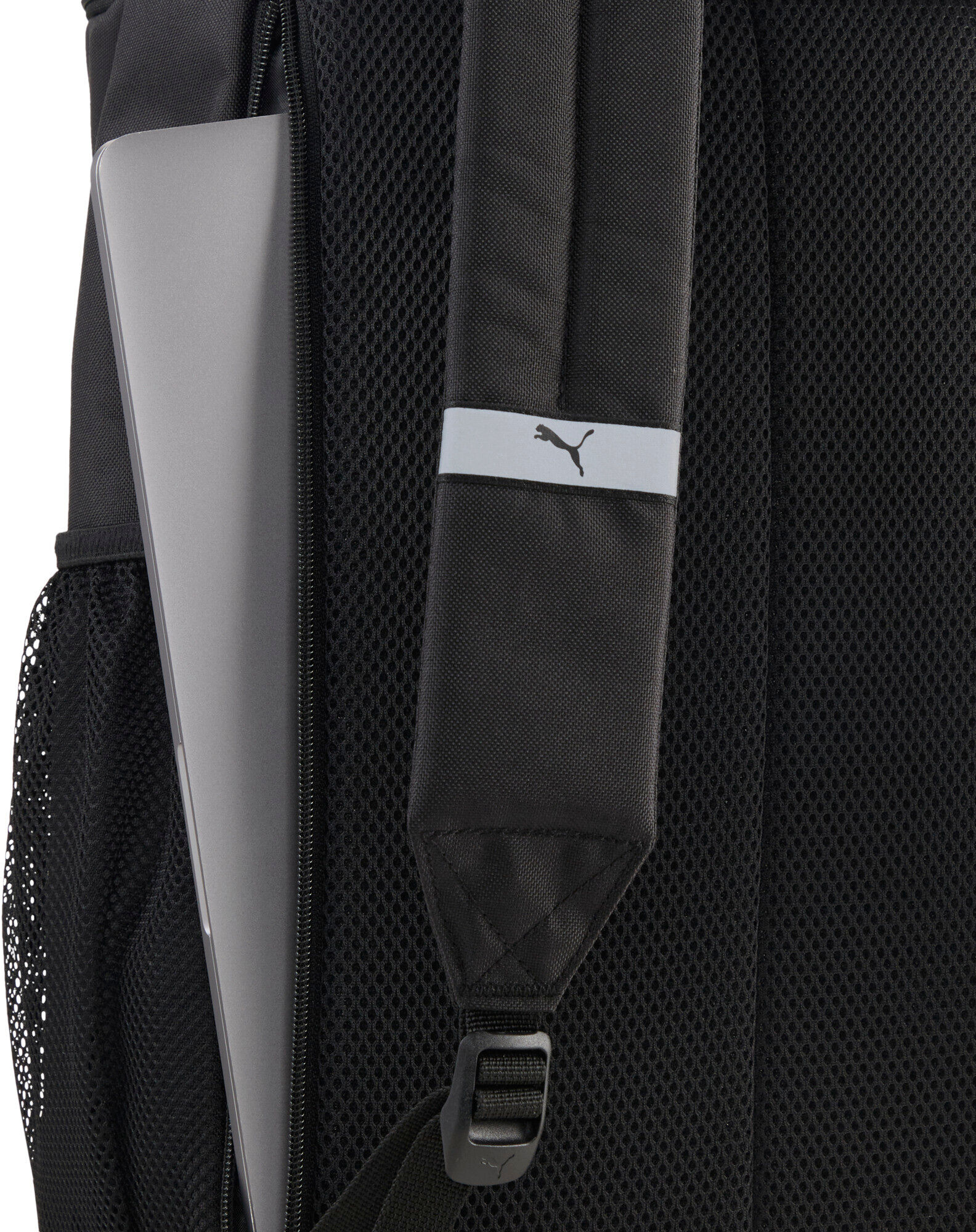 Rucksack PUMA "CHALLENGER BACKPACK", schwarz (puma schwarz), Rucksäcke, Netz, , unifarben, Rucksack, für Erwachsene, mit separatem Schuhfach, mit mehreren Taschen puma schwarz Einheitsgröße