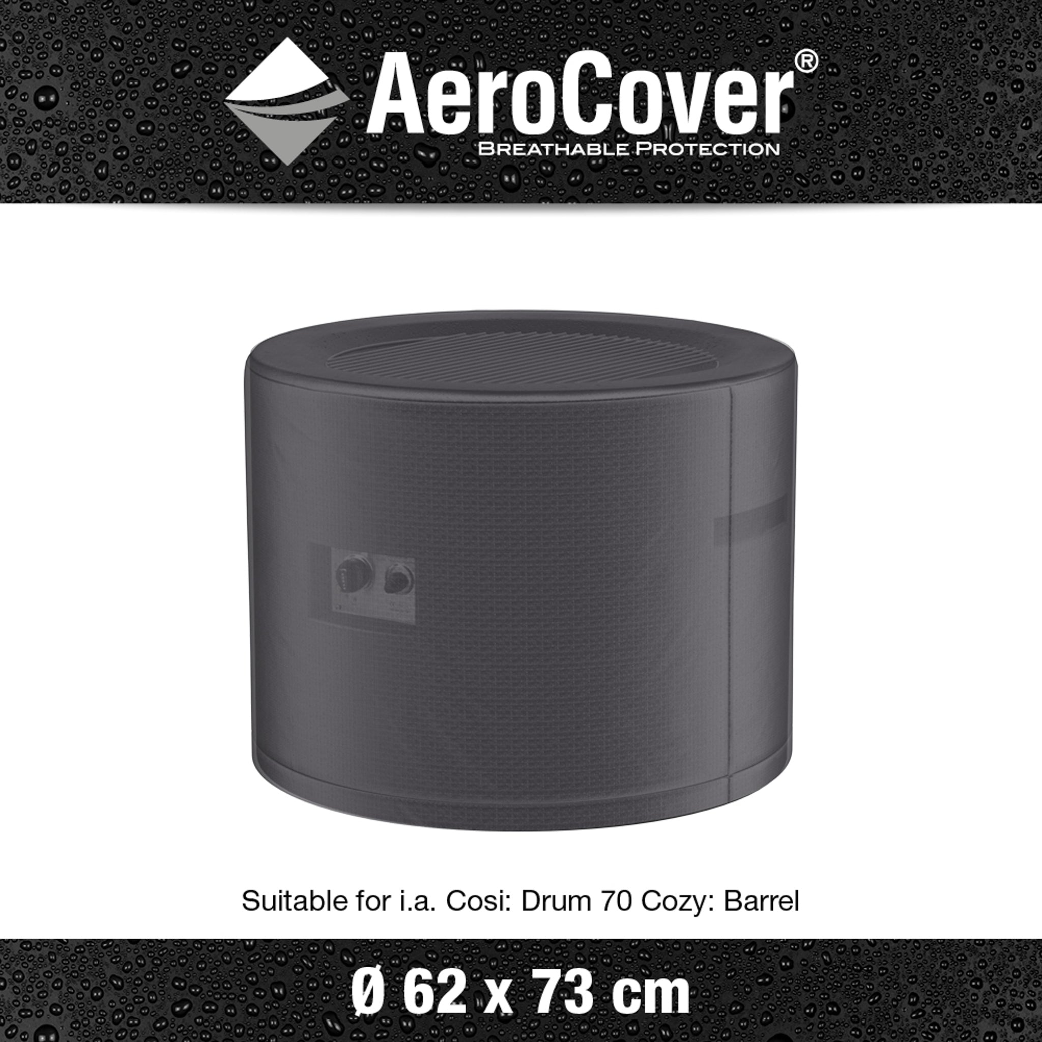 AeroCover - Firetable Round 62x73cm high
