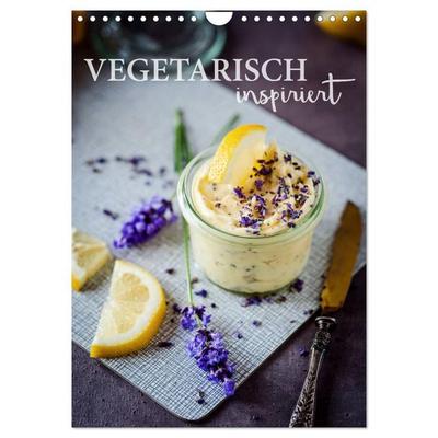 Vegetarisch inspiriert (Wandkalender 2027 DIN A4 hoch), CALVENDO Monatskalender