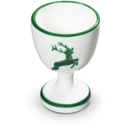 Gmundner Keramik Grüner Hirsch, Eierbecher (H: 7,5cm)