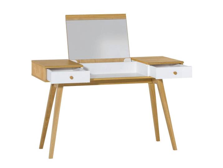 Petits-meubles Kinderkommode Nature Weiß, Holzwerkstoff, 50x76x120 cm, Baby- und Kindermöbel