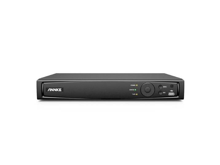 Annke N98PBK Netzwerk-Videorecorder (8 PoE-Ports, bis 12 MP, H.265+, ONVIF)