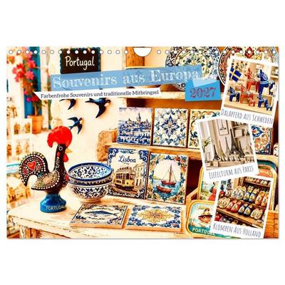 Souvenirs aus Europa (Wandkalender 2027 DIN A4 quer), CALVENDO Monatskalender