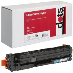 dots Toner kompatibel zu HP 410X (CF411X) cyan
