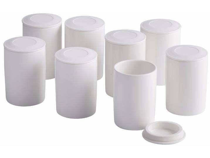 Betty Bossi / Fust Joghurt-Set 8er Ersatzgläser Joghurt – Glacemaschine Zubehör/Eismaschine Zubehör