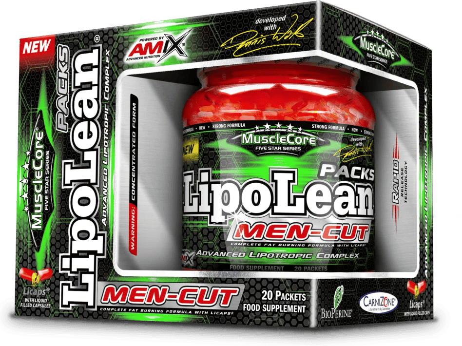 Amix Nutrition Termogénico Lipolean Men-Cut Packs 20 bolsas