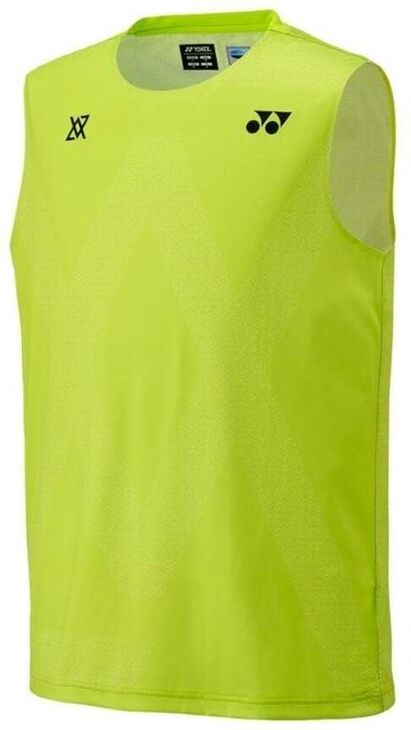 Yonex VA Fresh Lime Sleeveless Top Men, M