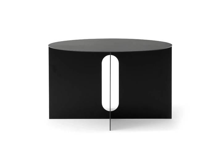 Audo Copenhagen Table d appoint Androgyne Ø63 cm Black'