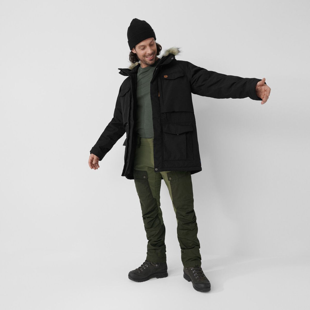 Fjällräven Nuuk Parka M black (550) XXXL F86668-550-XXXL