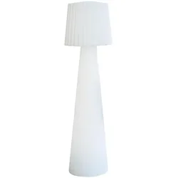Lumisky LADY RGB Kabellose Stehlampe H110CM Polyethylen Weiss