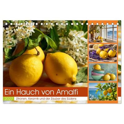 Ein Hauch von Amalfi (Tischkalender 2027 DIN A5 quer), CALVENDO Monatskalender