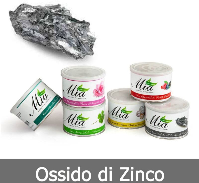 Mia Cosmetici Cera Depilatoria Allo Zinco Liposolubile In Barattolo 400 Ml