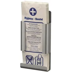 All Care MediQo-line Hygienebeutelspender - für Papiertüten - Aluminium