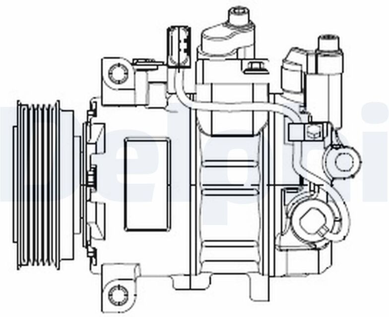 Delphi Kompressor, Klimaanlage Cs20474 Für Audi