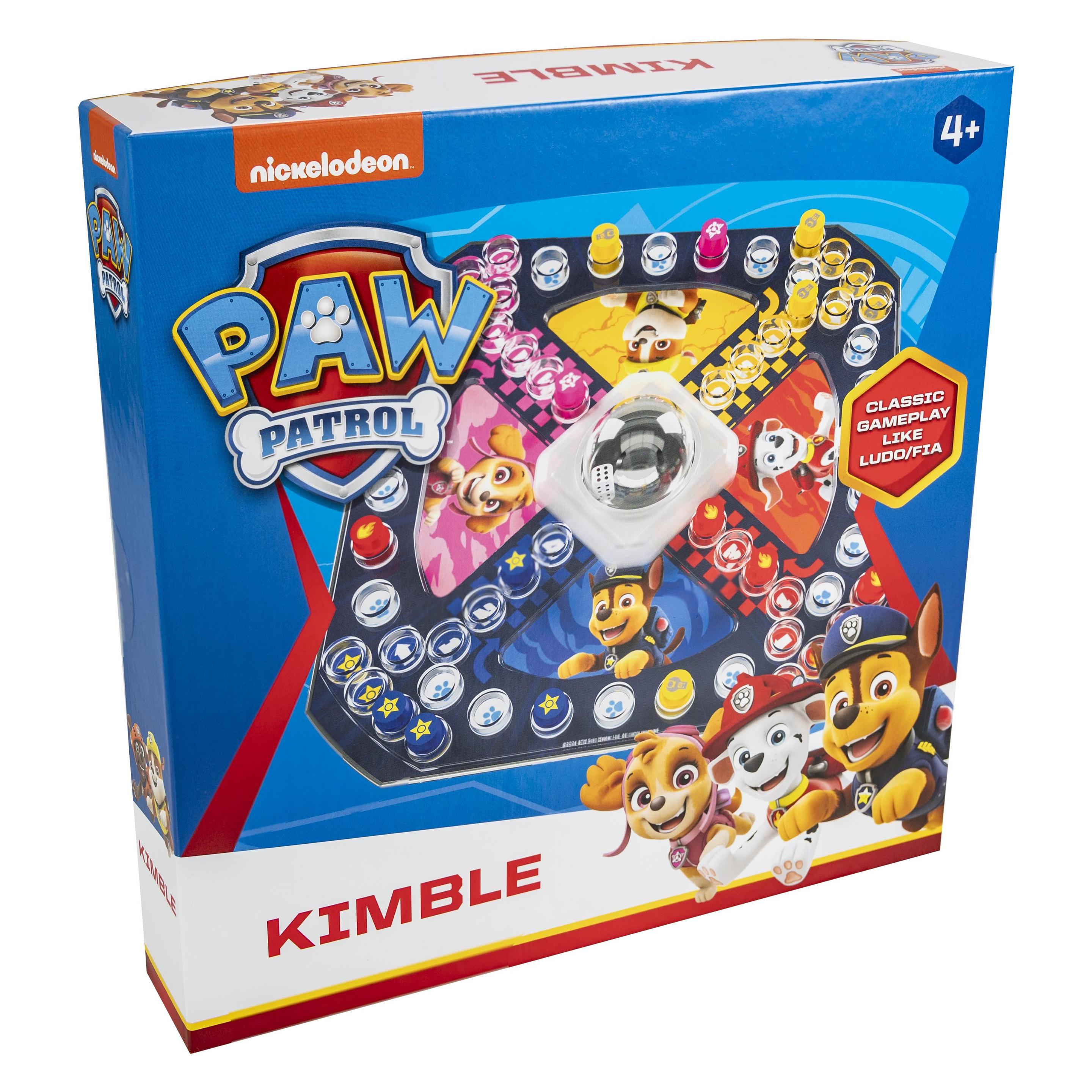 Selecta Spielzeug PAW Patrol Kimble Ludo-Spiel (Dänisch, Deutsch, Englisch, Finnisch, Französisch, Norwegisch, Schwedisch, 2 - 4 Spieler) (60486)