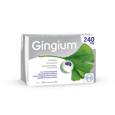 Hexal AG GINGIUM 240 mg Filmtabletten 120 St 14171113