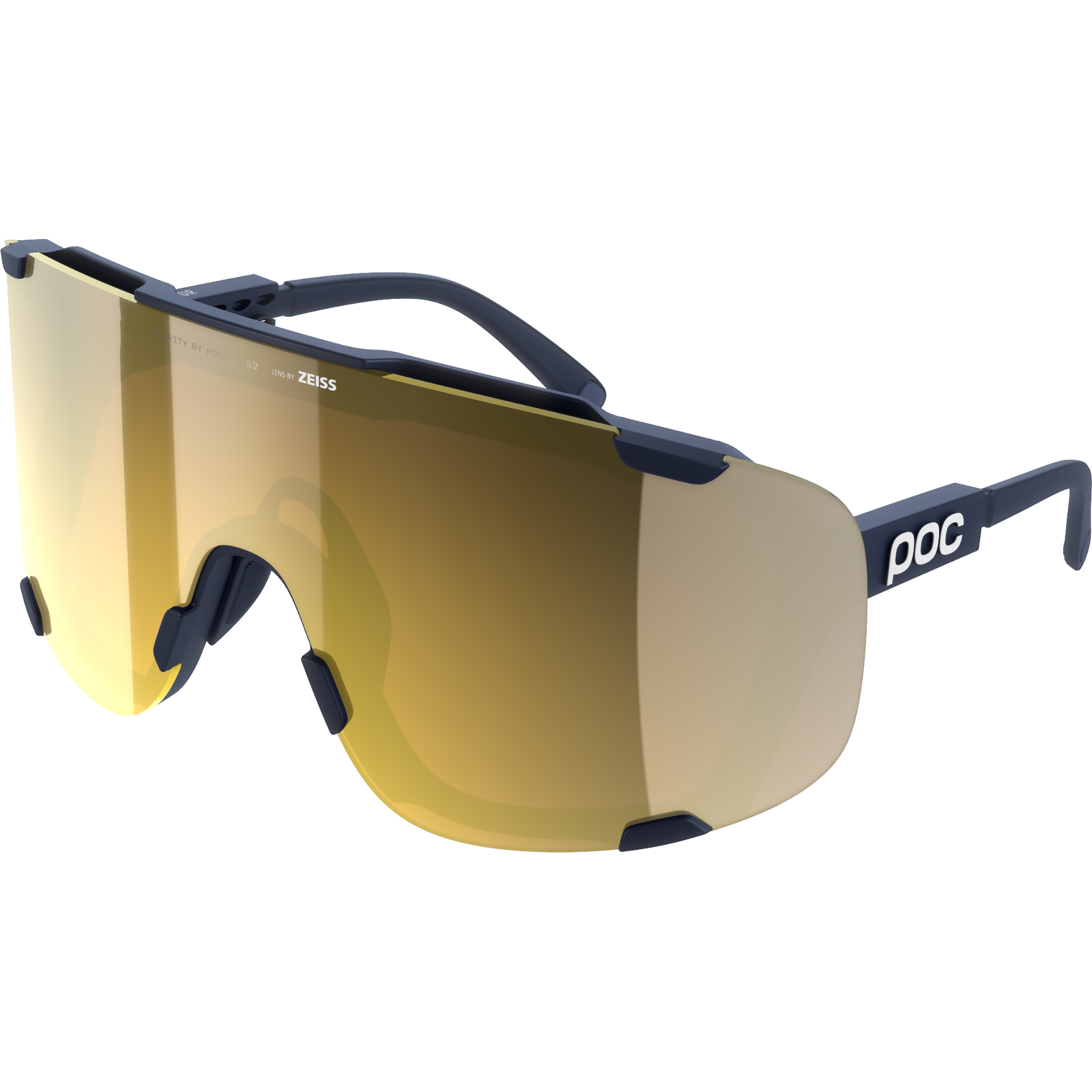 POC Devour + Sportbrille Sportbrillen & Sportsonnenbrillen blau Mountainbike