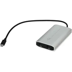 OWC USB-C zu (HDMI), Video Adapter, Silber, Schwarz