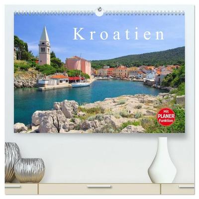 Kroatien (hochwertiger Premium Wandkalender 2027 DIN A2 quer), Kunstdruck in Hochglanz