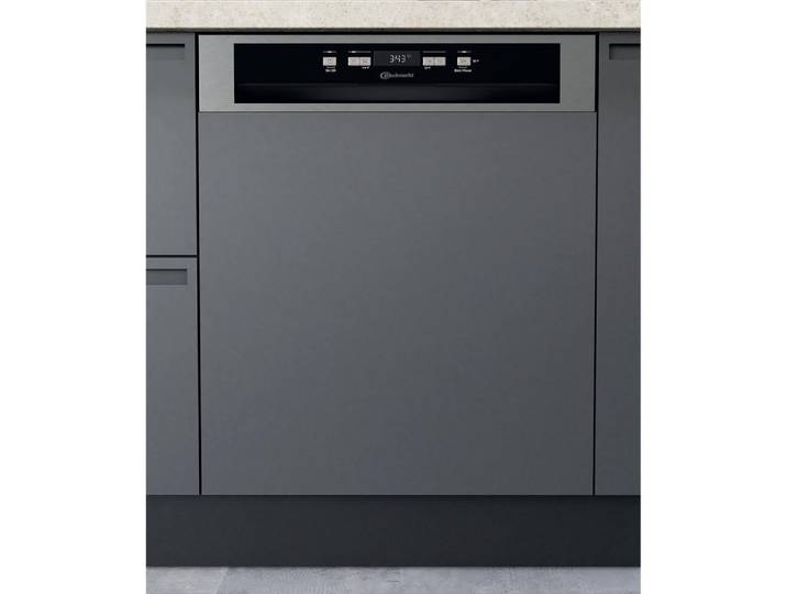 BAUKNECHT teilintegrierbarer Geschirrspüler IBBC 3C33 X