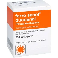 Ferro sanol duodenal 100 mg