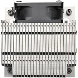 Silverstone Technology XE02-1700S, 2-HE-SFF-Server/Workstation-CPU-Kühler für Sockel Intel LGA1700 (45 mm), CPU Kühler, Schwarz