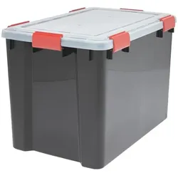 IRIS S.A. 2er Set Archivboxen »Water Proof« - 50 Liter schwarz, 39x29x59 cm