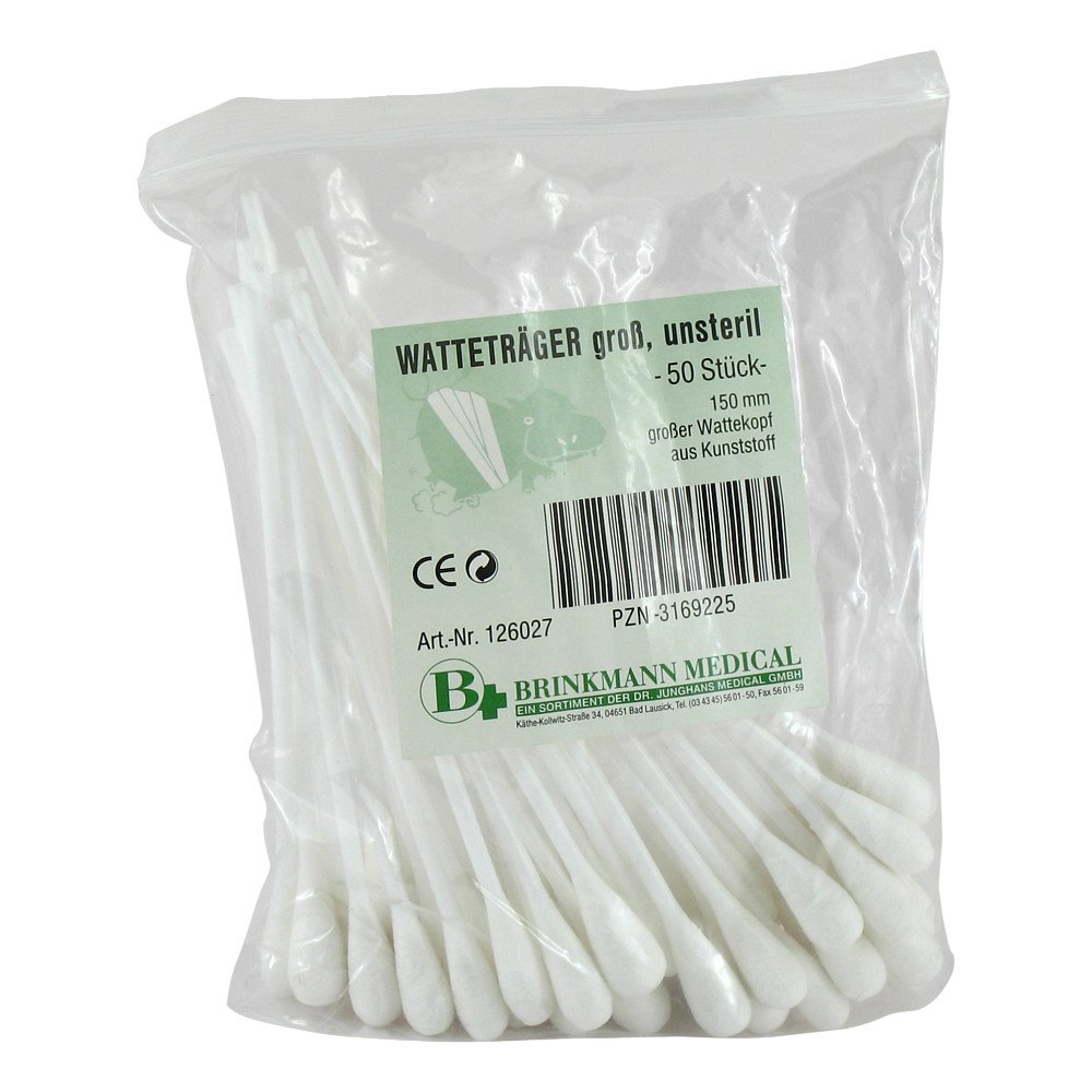 Brinkmann Medical ein Unternehmen der Dr. Junghans Watteträger unsteril grosser Wattekopf 03169225
