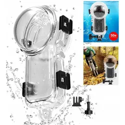 Puluz Obudowa Wodoodporna Podwodna Etui Insta360 X4 Air Do Nurkowania Wody 50m / Pu1064t, Action Cam Zubehör, Transparent