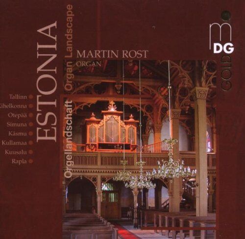 Martin Rost - Orgellandschaft Estland - Preis vom 09.10.2026 07:28:09 h