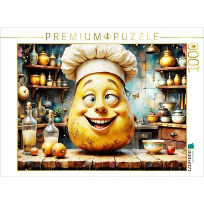CALVENDO Puzzle Die gemütliche Couch-Potato | 1000 Teile Lege-Größe 64x48cm Foto-Puzzle für glückliche Stunden