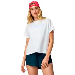 Brooks Damen Graphic Short Sleeve weiß